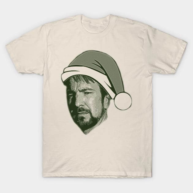 Its Not Christmas Until Hans Gruber Falls From Nakatomi Tower T-Shirt by fellfreestuffstudio